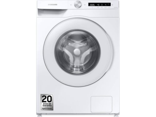 Máquina de Lavar Roupa SAMSUNG WW12T504DTW (12 kg - 1400 rpm - Branco)