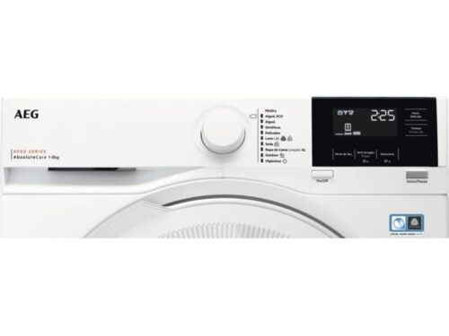 Máquina de Secar Roupa AEG TR818A2OB (8 kg - Bomba de Calor - Branco) - Image 2