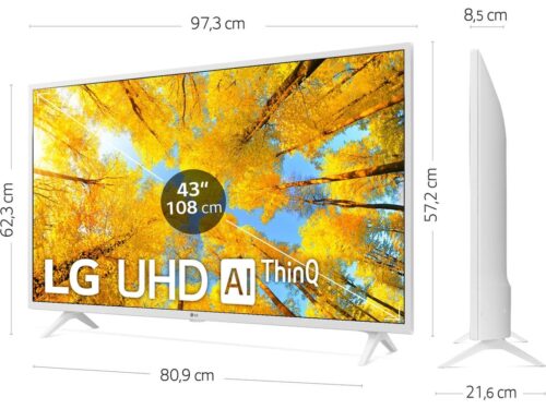 TV LG 43UQ76906LE (LED - 43'' - 109 cm - 4K Ultra HD - Smart TV) - Image 2
