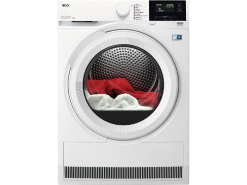 Máquina de Secar Roupa AEG TR818A2OB (8 kg - Bomba de Calor - Branco)