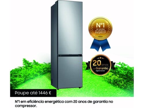 Frigorífico Combinado SAMSUNG RB38A7B6AS9 (No Frost - 203 cm - 387 L - Inox) - Image 4