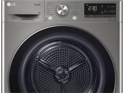 Máquina de Secar Roupa LG RH90V9PV2N (9 kg - Bomba de Calor - Inox) - Image 4