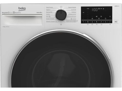 Máquina de Lavar Roupa BEKO Autodose Aquatech B5WFT510418WD (10 kg - 1400 rpm - Branco) - Image 3