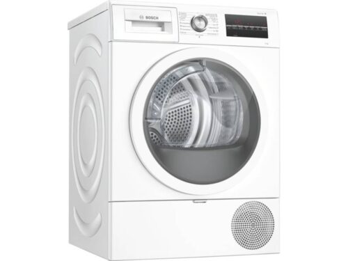 Máquina de Secar Roupa BOSCH WTR85T00ES (9 kg - Bomba de Calor - Branco)