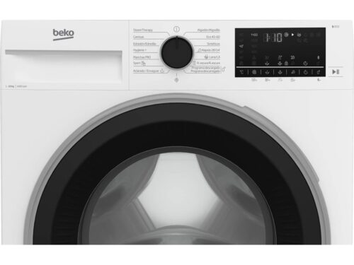 Máquina de Lavar Roupa BEKO Steamcure B3WFT510415W (10 kg - 1400 rpm - Branco) - Image 3