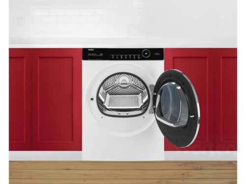 Máquina de Secar Roupa HAIER HD100-A2979-S (10 kg - Bomba de Calor - Branco) - Image 3