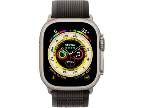 APPLE Watch Ultra GPS+Cellular 49 mm com Loop Trail Preto/Cinzento (Tamanho S/M) - Image 2