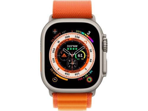 APPLE Watch Ultra GPS+Cellular 49 mm com Loop Alpine Laranja (Tamanho M) - Image 2