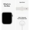 APPLE Watch Series 8 GPS 41 mm Prateado com Bracelete Desportiva Branca - Image 6