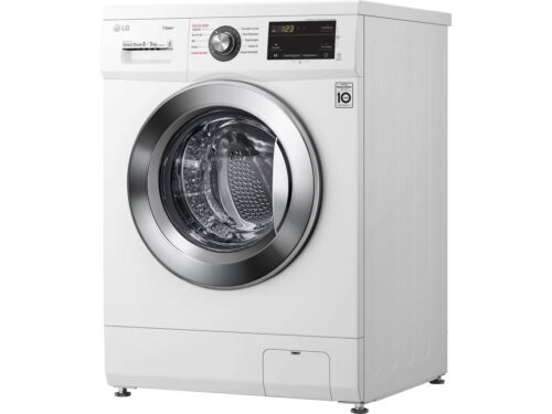Máquina de Lavar e Secar Roupa LG F4J3TG5WD (5/8 kg - 1400 rpm - Branco) - Image 4