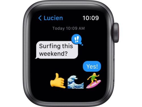 APPLE Watch SE GPS+Cellular 40 mm Cinzento Sideral com Bracelete Desportiva Meia-noite - Image 5