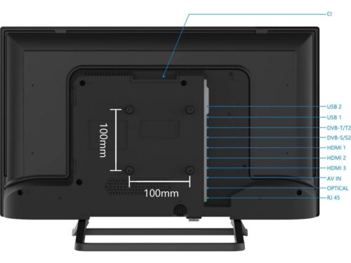 TV SMART TECH 24HA10T3 (LED - 24'' - 61 cm - HD - Android TV) - Image 2