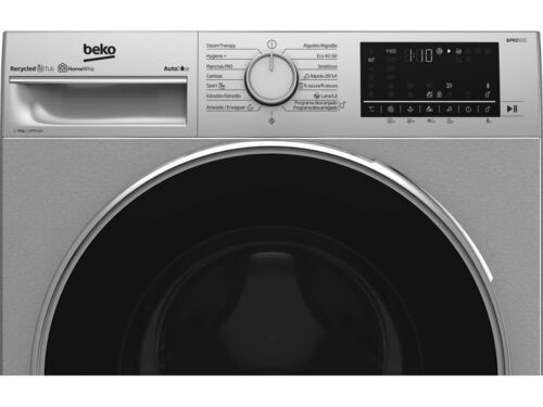 Máquina de Lavar Roupa BEKO B5WFT59426XD (9 kg - 1400 rpm - Inox) - Image 3