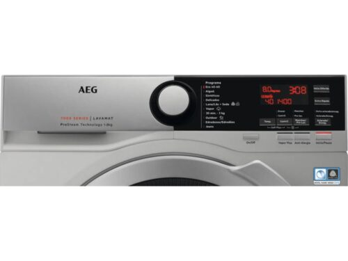 Máquina de Lavar Roupa AEG L7FEE842S (8 kg - 1400 rpm - Inox) - Image 2